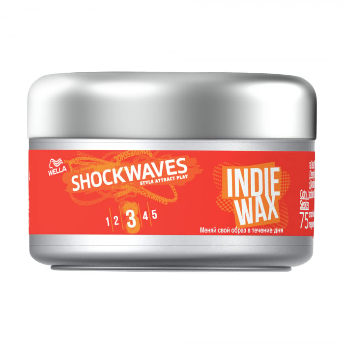 Віск для укладання волосся Shockwaves Indie Wax, 75 мл - фото 1