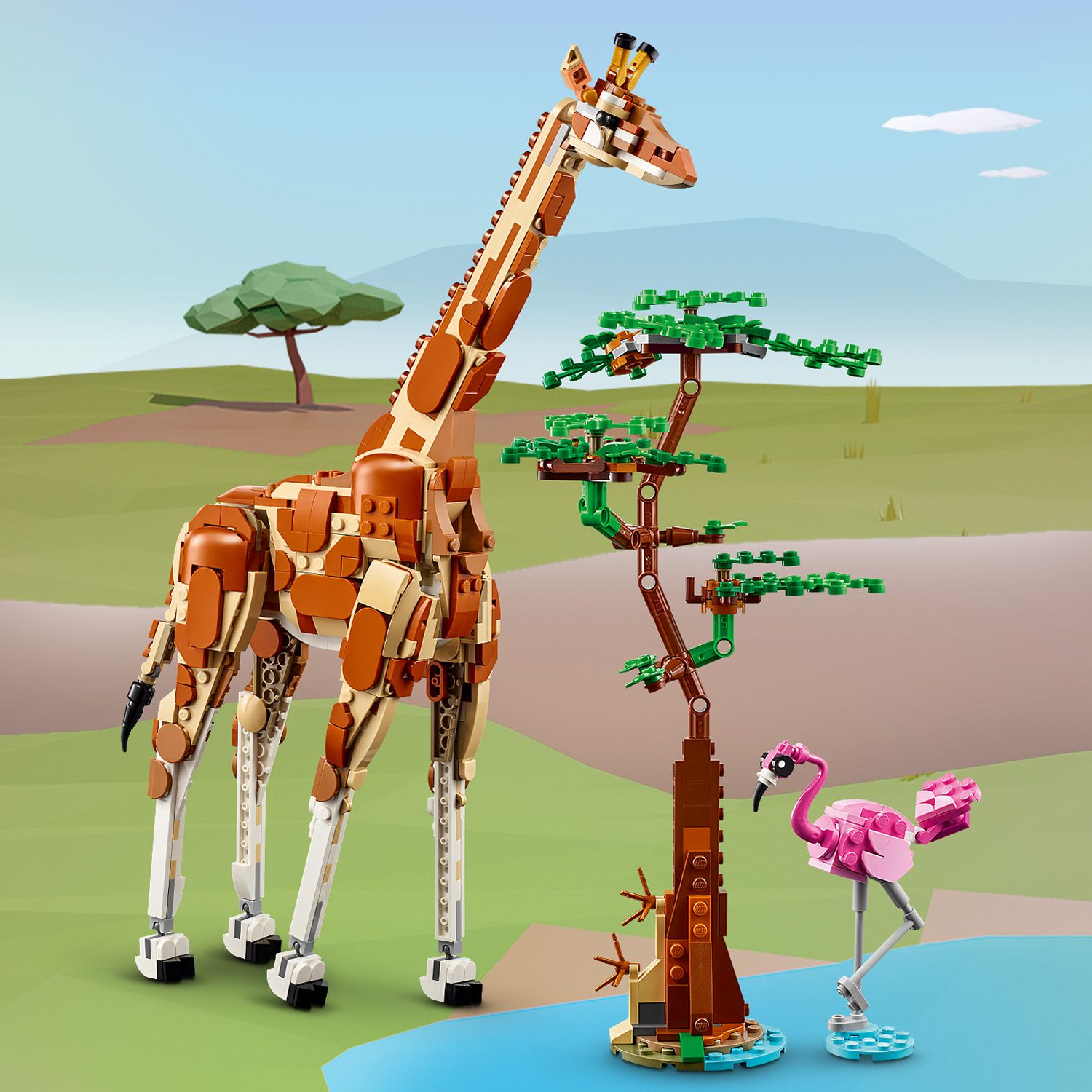 Конструктор LEGO Creator Дикі тварини сафарі 780 деталі (31150) - фото 6