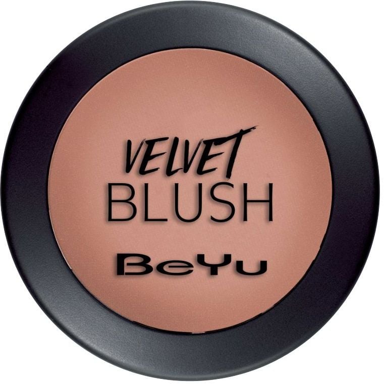 Компактные румяна BeYu Velvet Blush 12 4 г - фото 1