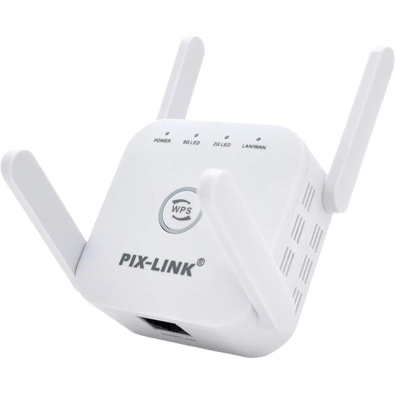 Усилитель сигнала Pix-Link LV-AC24 Wi-Fi ретранслятор, репитер, точка доступа - фото 1
