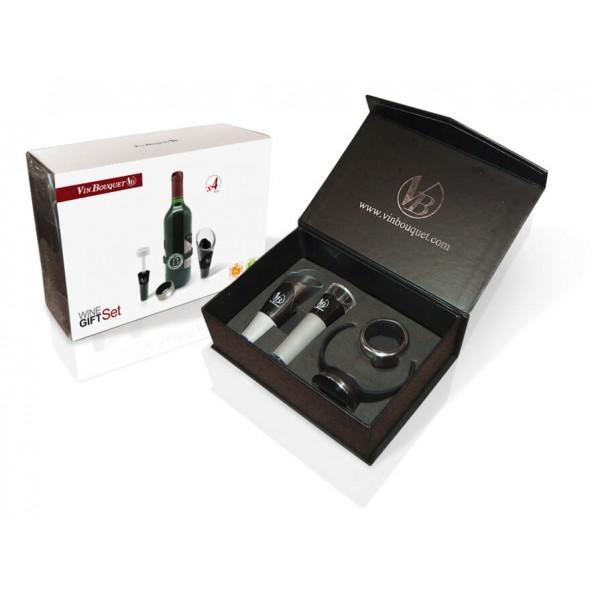 Подарунковий набір аксесуарів для вина Vin Bouquet Гурман, 4 предмета (FI 001 Set) - фото 2