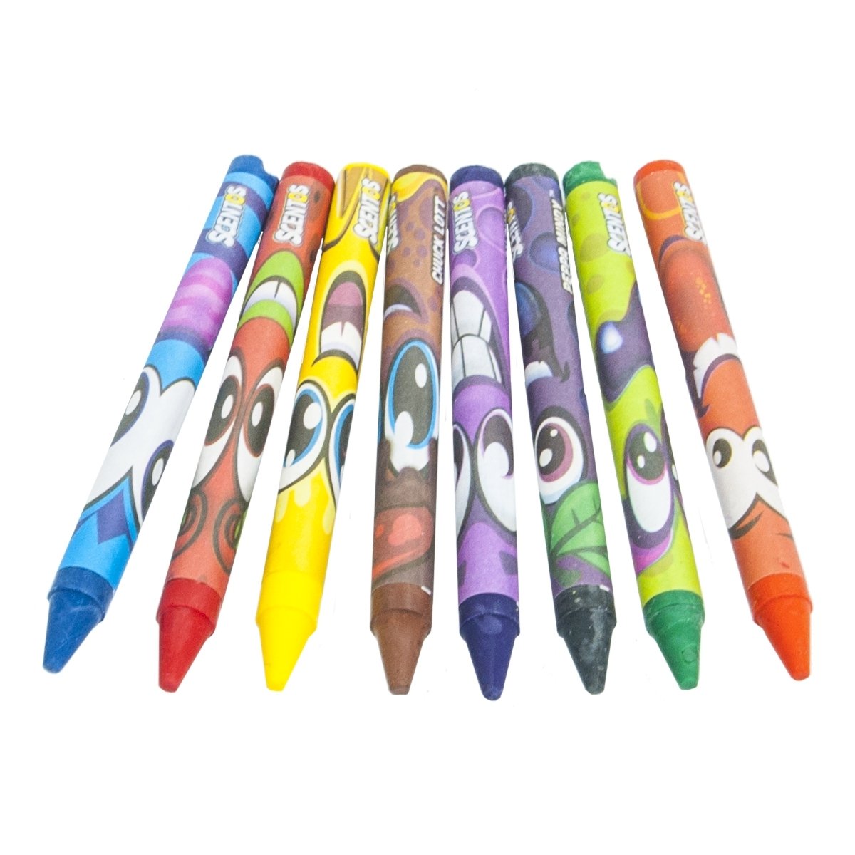 Набір ароматних воскових міні-олівців Scentos Дружна компанія, 8 кольорів (40279) - фото 3