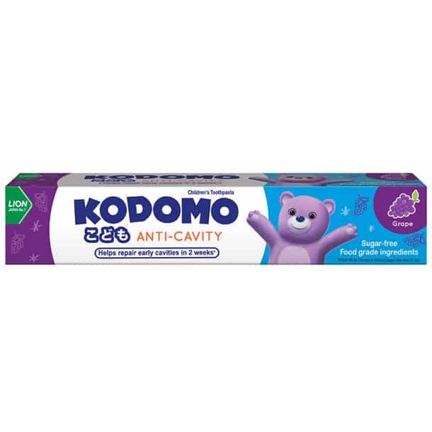 Дитяча зубна паста Kodomo Anti Cavity Виноград, 80 г - фото 1