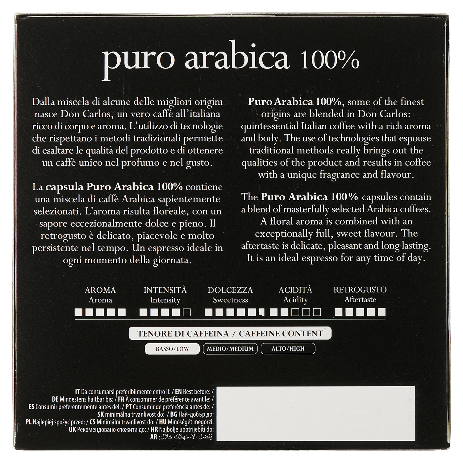 Кава в капсулах Carraro Don Carlos Dolce Gusto Arabica, 16 капсул ...