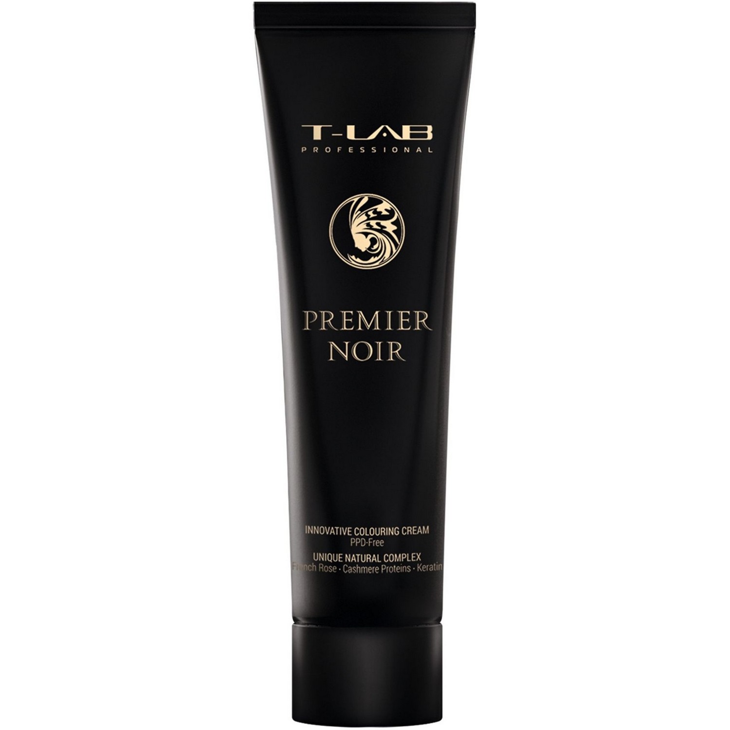 Крем-краска T-LAB Professional Premier Noir colouring cream, оттенок 6.34 (dark golden copper blonde) - фото 1