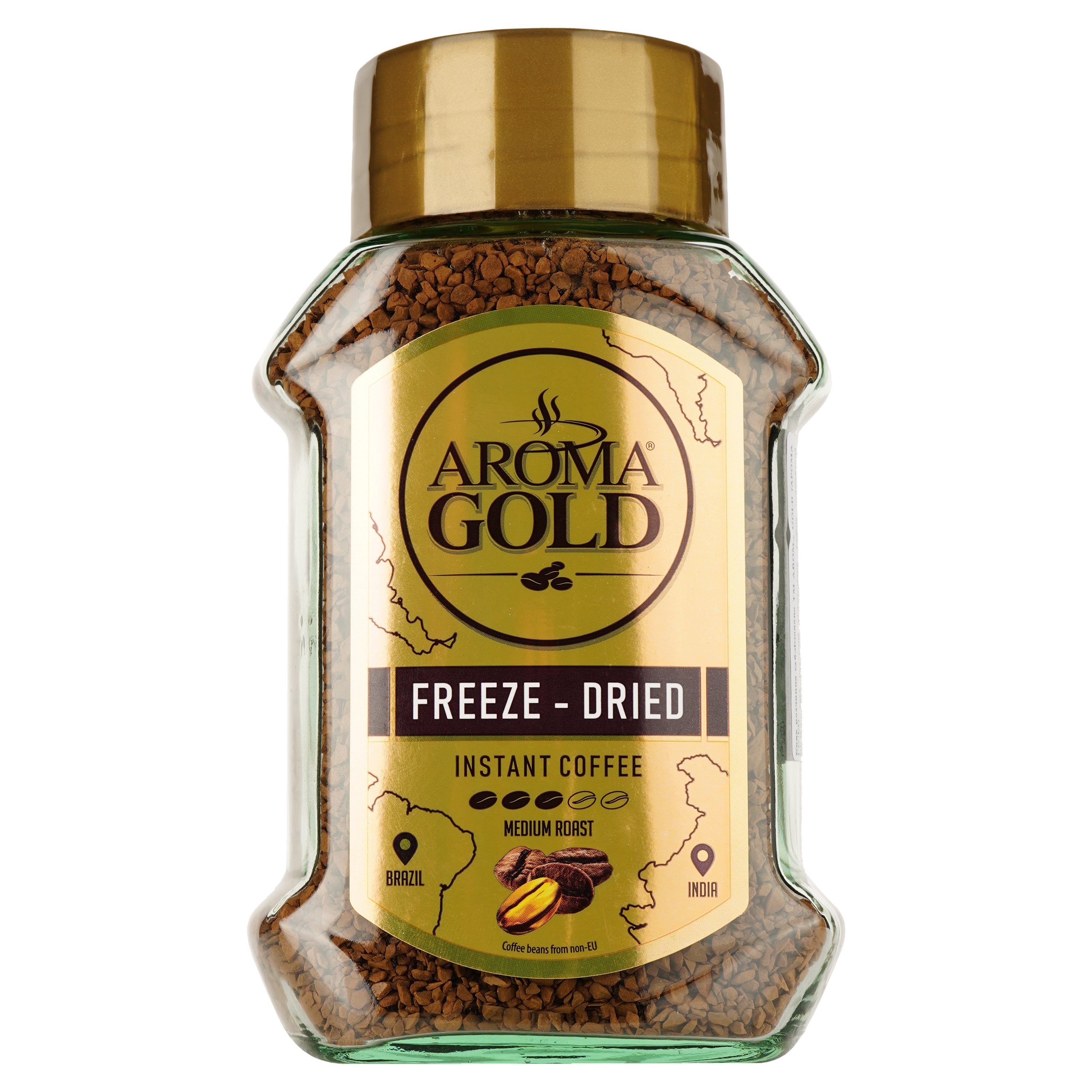 Кофе растворимый Aroma Gold, 200 г (902627) - фото 1