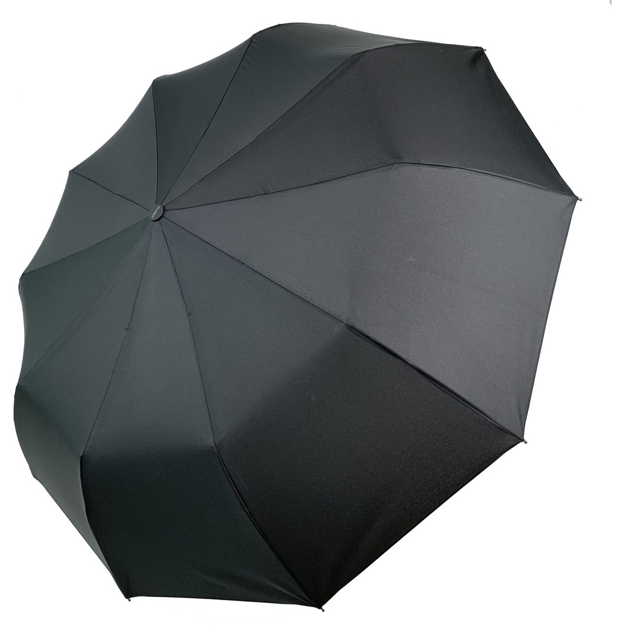 Чоловіча складана парасолька напівавтомат The Best 100 см чорна - фото 1