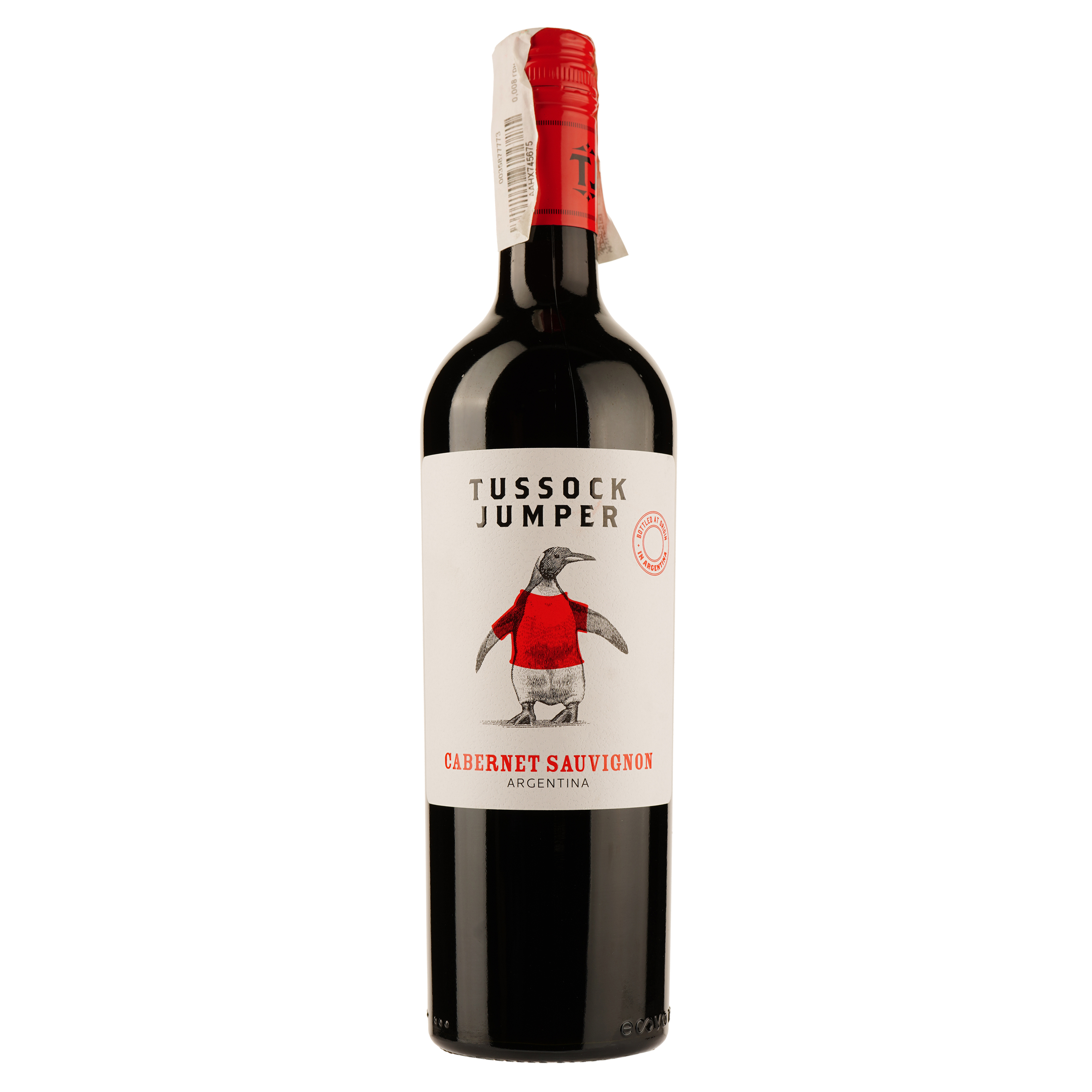 Вино Tussock Jumper Cabernet Sauvignon, красное, сухое, 0,75 л - фото 1