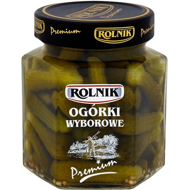 Огірки Rolnik Premium відбірні 295 г - фото 1