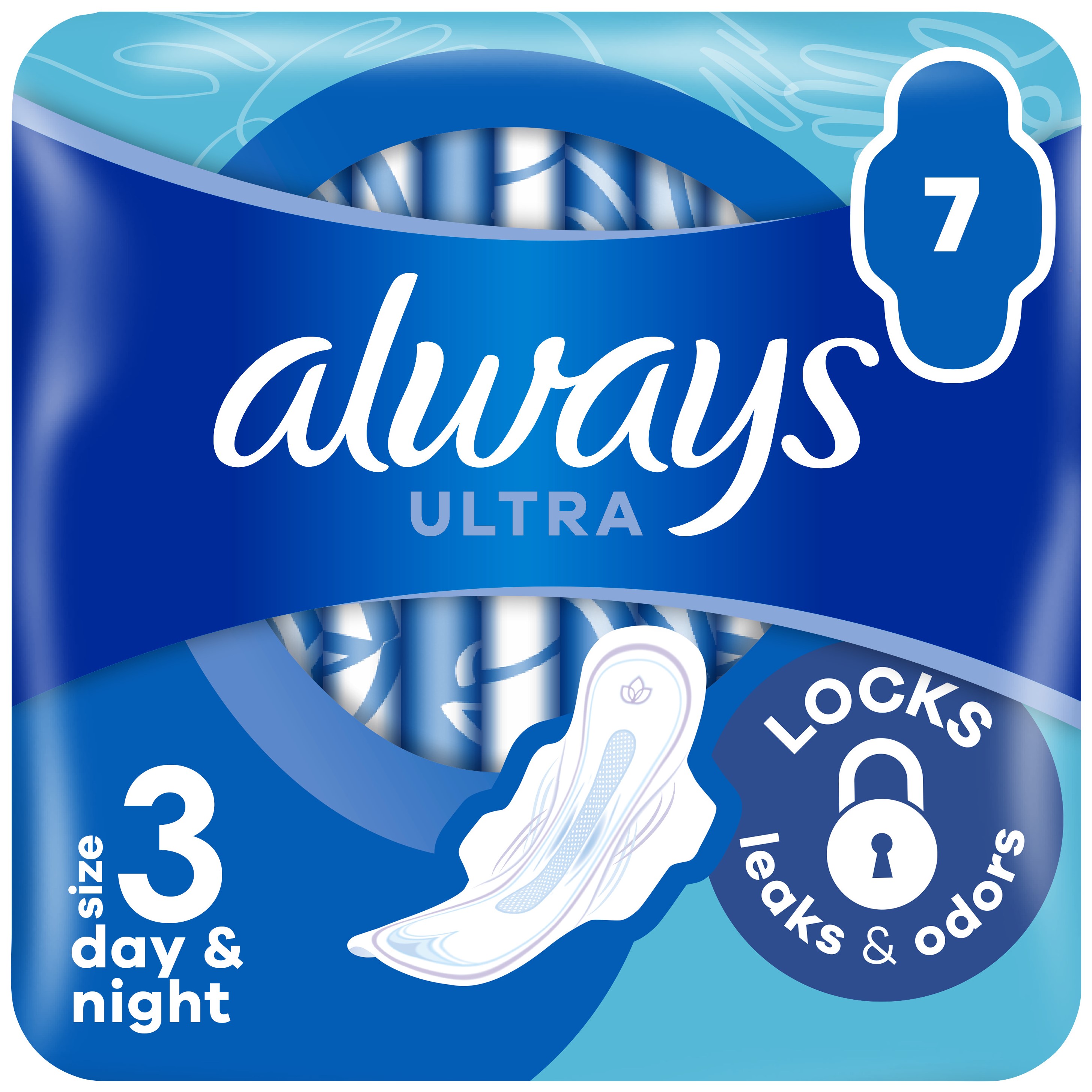 Гігієнічні прокладки Always Ultra Day & Night (розмір 3) 7 шт. - фото 1