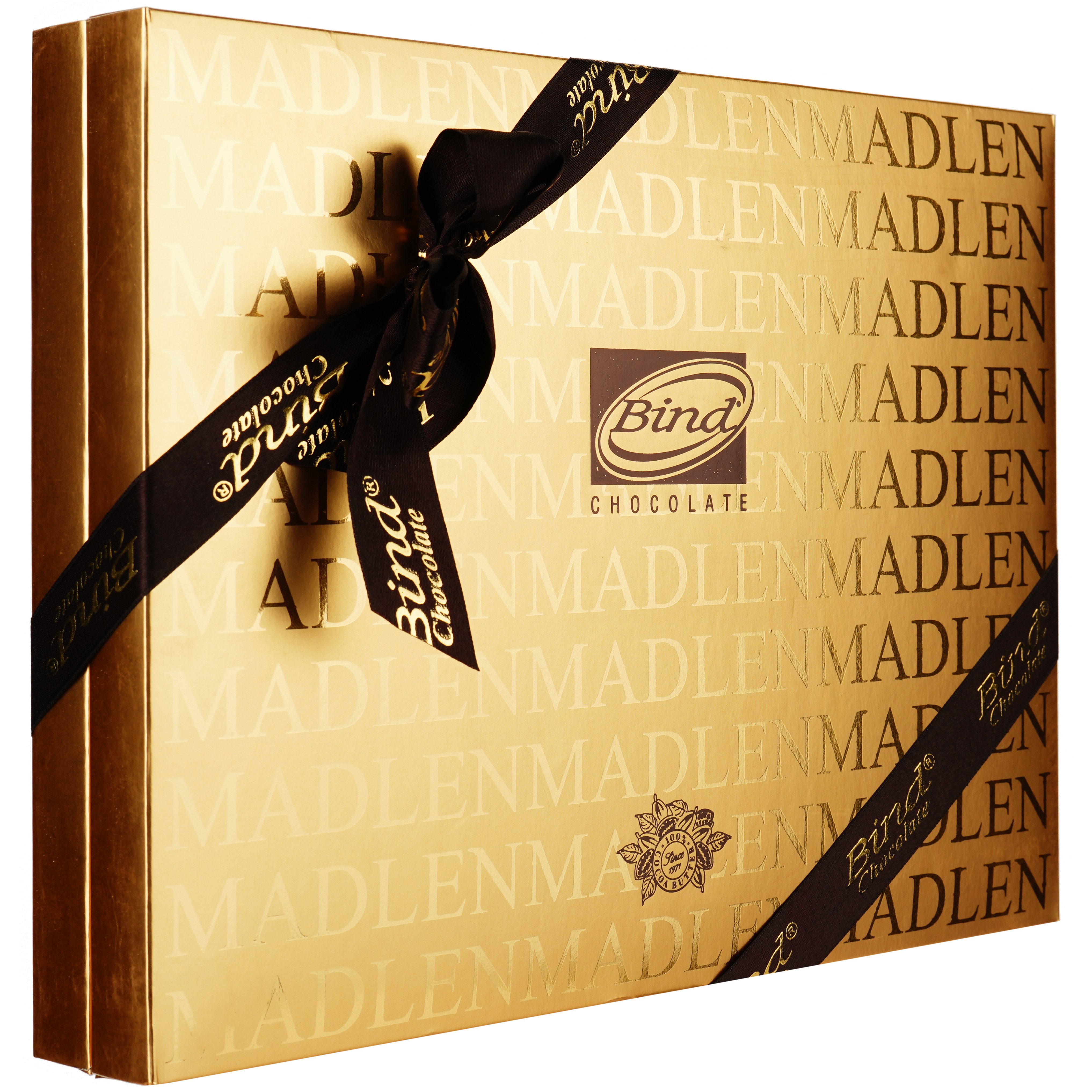 Набір шоколаду Bind Madlen Gold чорний та молочний 370 г - фото 2