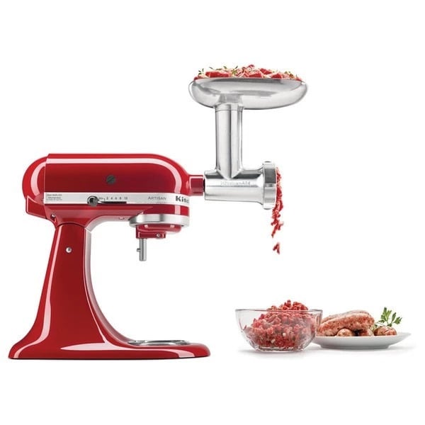 Насадка-м'ясорубка KitchenAid з нержавіючої сталі (5KSMMGA) - фото 3