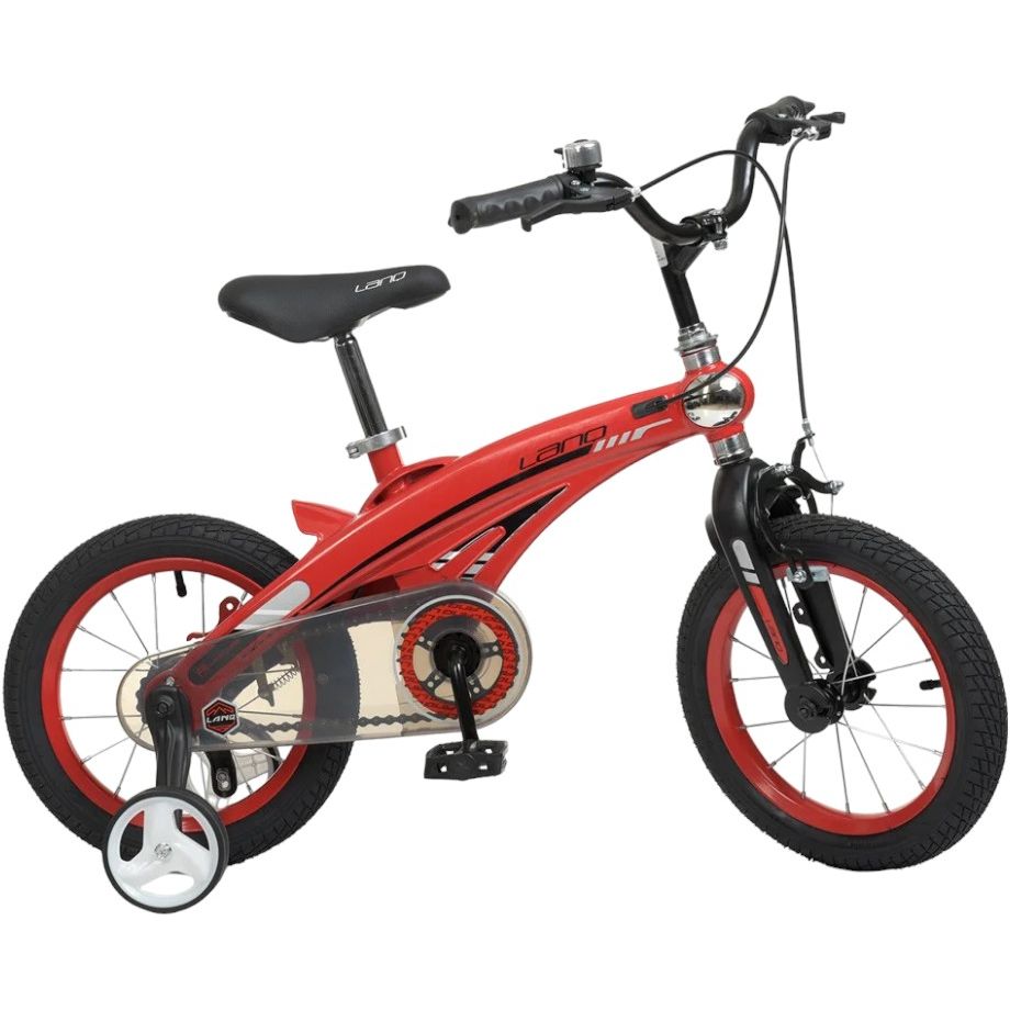 Велосипед дитячий Lanq 12 дюймів червоний 223292 - фото 1
