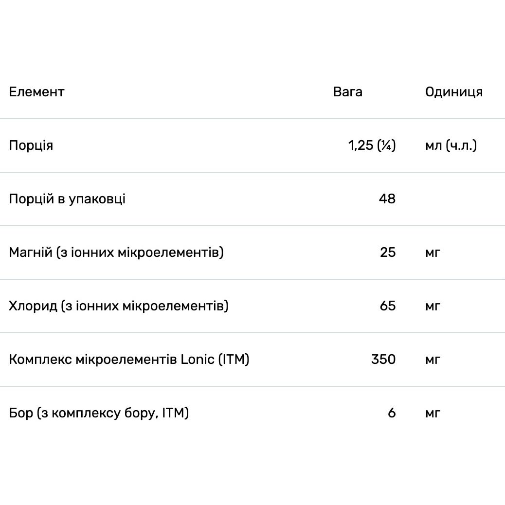 Бор Trace Minerals іонний 6 мг 59 мл - фото 3