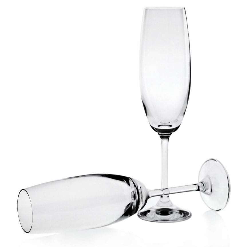 Набор бокалов для шампанского Krosno Venezia, стекло, 200 мл, 6 шт. (788098) - фото 2