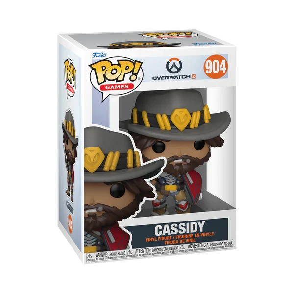 Фигурка Funko Pop Фанко Поп МакКри McCree McCree Овервотч Overwatch Cassidy Кэссиди 2 10 см FP O C 904 - фото 3