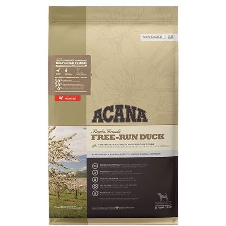Сухий корм для собак Acana Free-Run Duck, 11.4 кг - фото 1