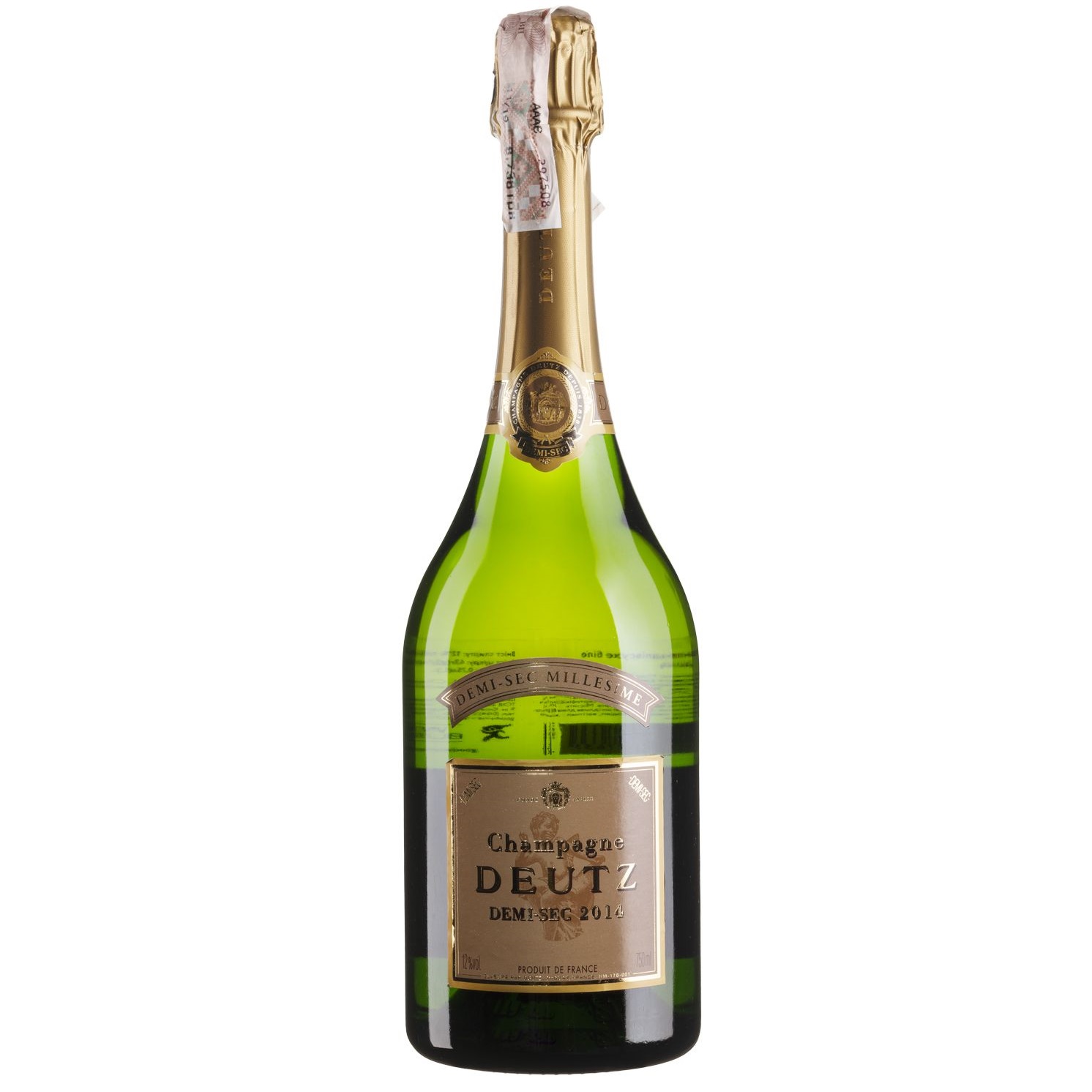 Шампанское Deutz Demi-Sec 2015, белое, полусухое, 12%, 0,75 л (W7134) - фото 1