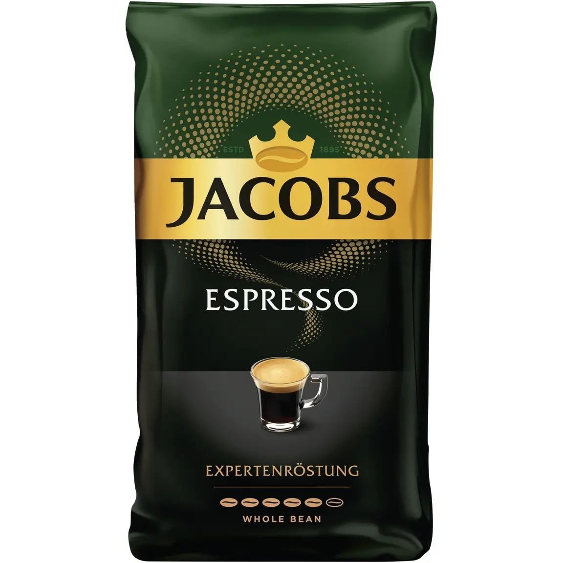 Кава в зернах Jacobs Espresso Expertenrostung, 500 г (742113) - фото 1