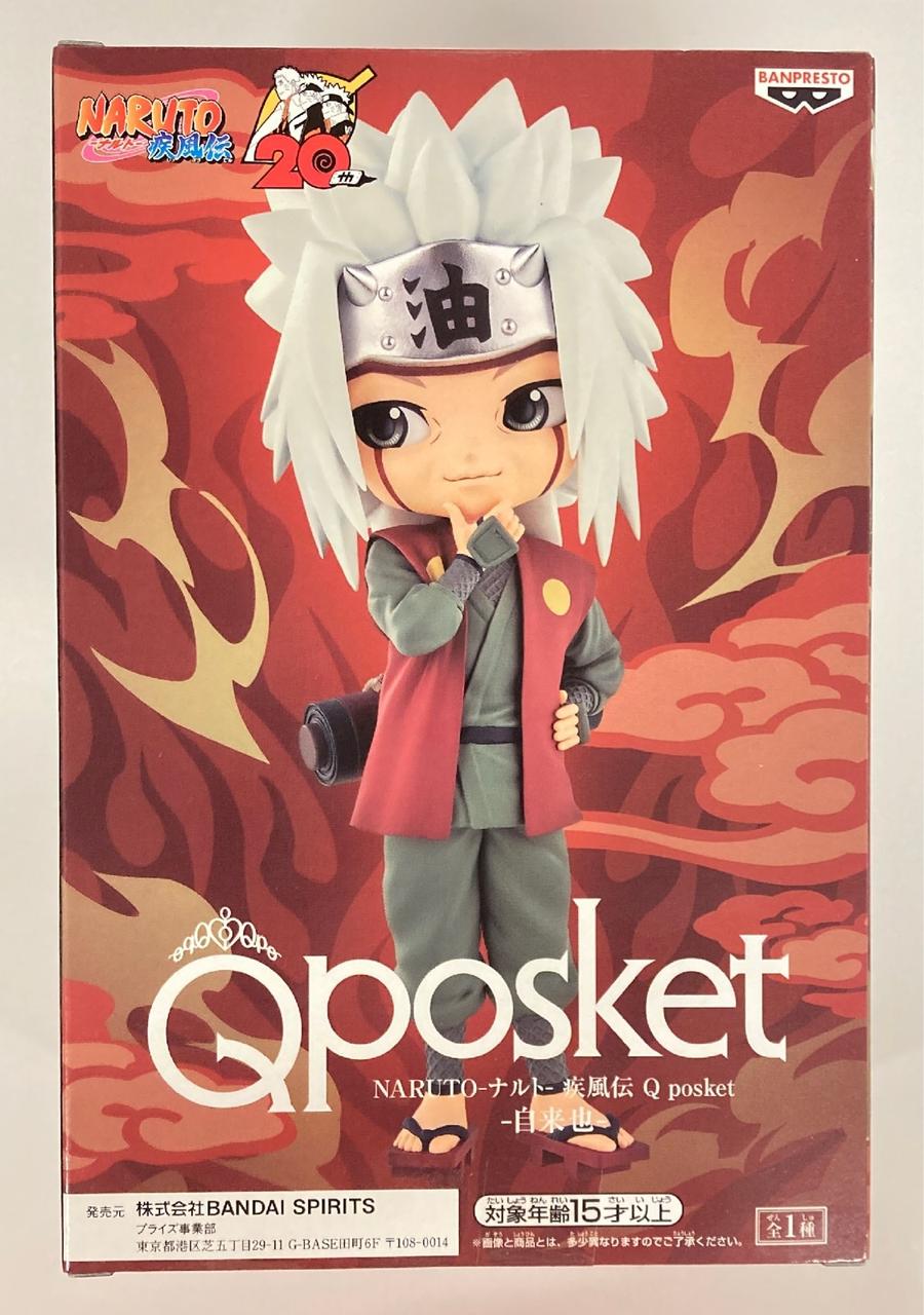 Фигурка Bandai Spirits Q posket Джирайя Наруто Naruto Shippuden Jiraiya 14 см BS Q N NJ - фото 3