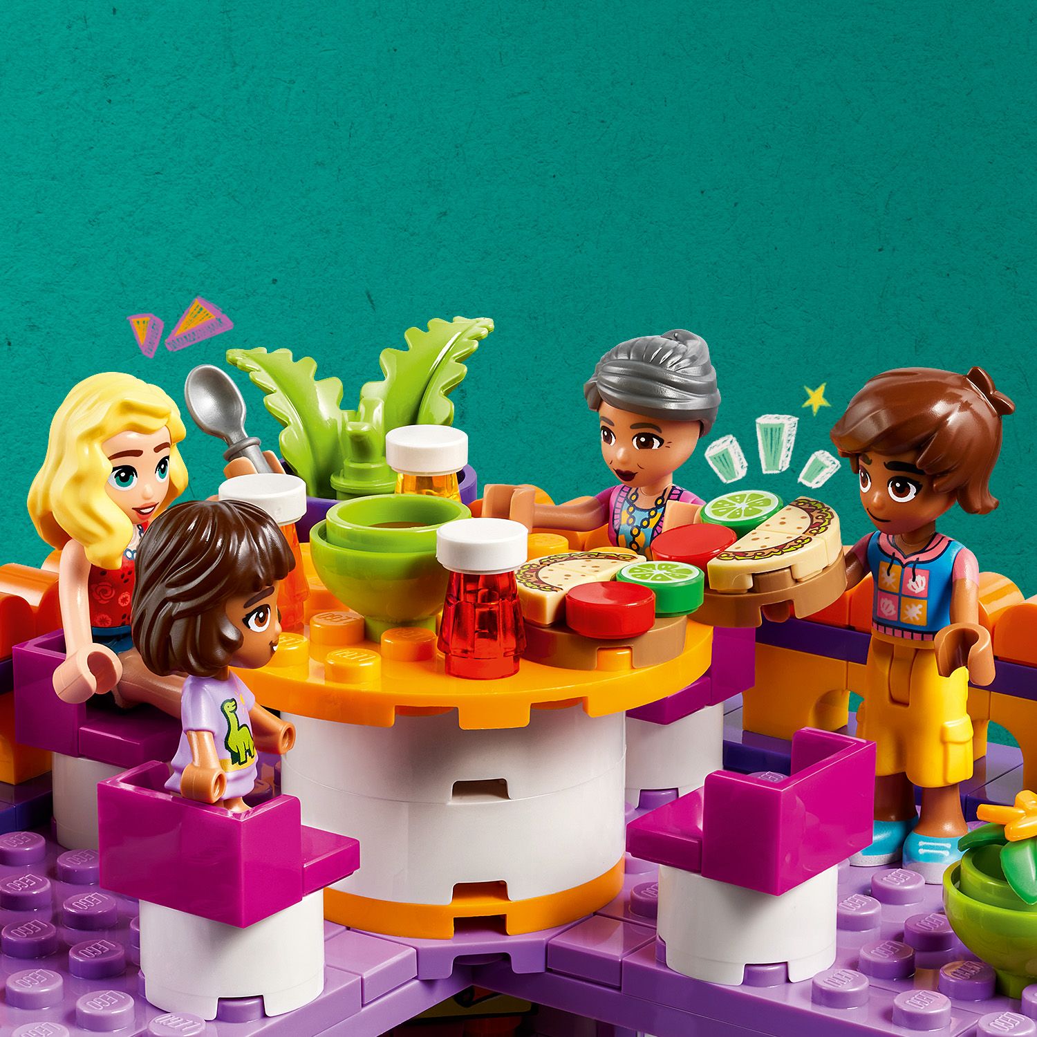 Конструктор LEGO Friends Хартлейк-Сіті. Громадська кухня, 695 деталей (41747) - фото 8