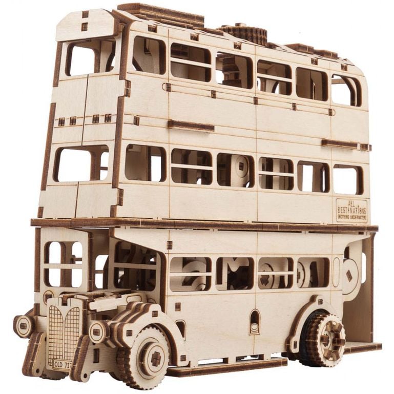 Механічний 3D Пазл Ukrainian Gears Лицарський автобус, 268 елементів (70172) - фото 1