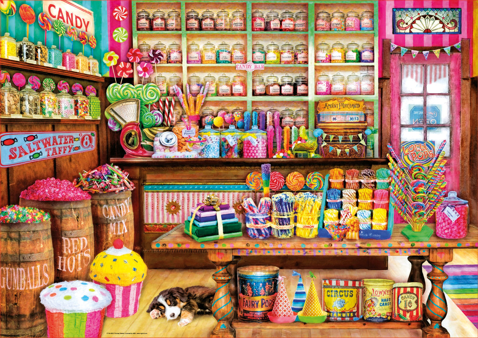 Пазл Educa Магазин солодощів, 1000 елементів (17104) - фото 2