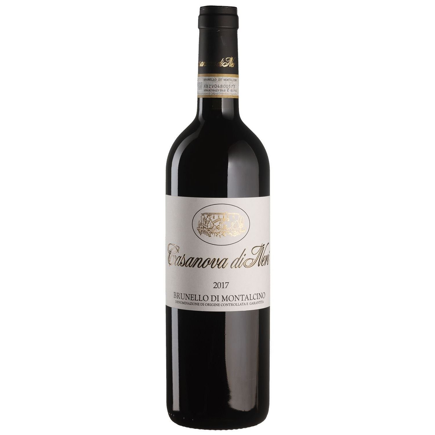Вино Casanova di Neri Brunello di Montalcino 2017, червоне, сухе, 0,75 л - фото 1