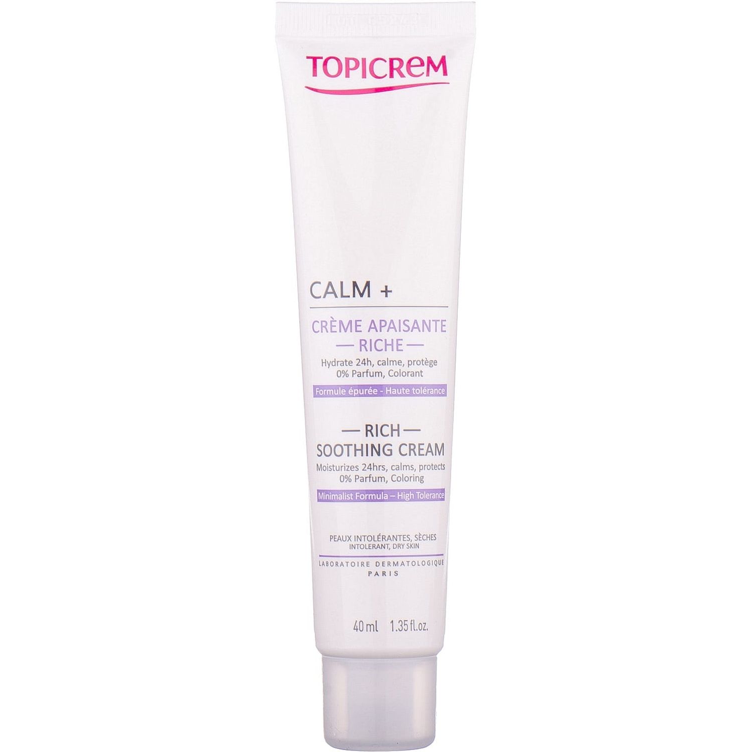 Крем для лица Topicrem Calm Rich Soothing Cream 40 мл - фото 1