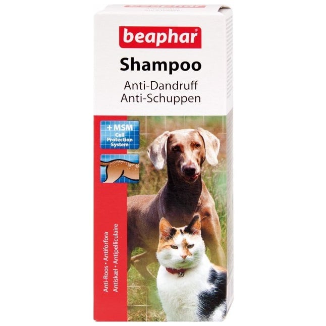 Шампунь против перхоти Beaphar Shampoo Anti Dandruff для кошек и собак, 200 мл (15291) - фото 1