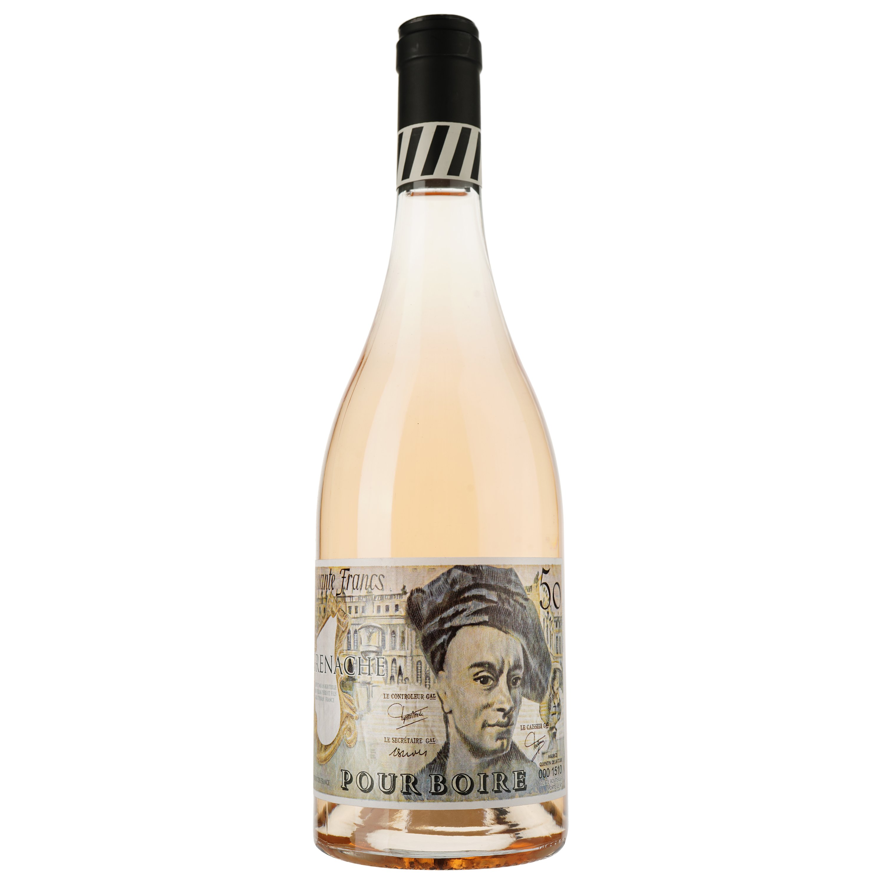 Вино Pour Boire Closerie Du Banquier Grenache IGP Pays D'Oc, розовое, сухое, 0.75 л - фото 1
