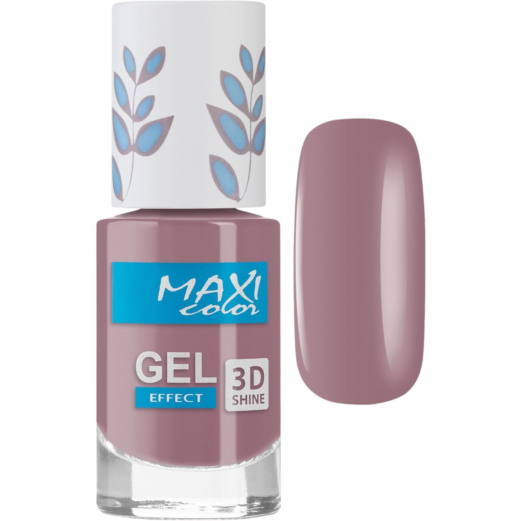 Лак для нігтів Maxi Color Gel Effect New Palette відтінок 6, 10 мл - фото 1