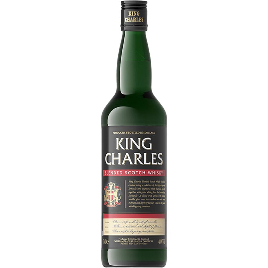Віскі King Charles Blended Scotch Whisky 40% 0.7 л - фото 1