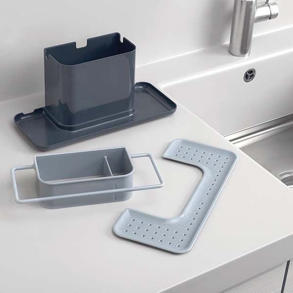 Органайзер для кухонных инструментов Caddy Large Sink, серый (85070) - фото 3