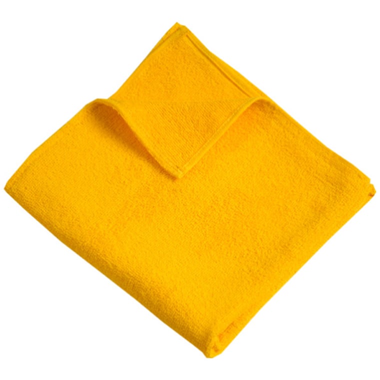 Полотенце махровое Ярослав, 350 г/м2, 90х50 см, желтый (42726) - фото 1