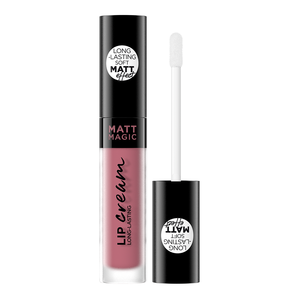 Рідка матова губна помада Eveline Matt Magic Lip Cream, відтінок 01, 4,5 мл (LBL4MAMT01) - фото 1