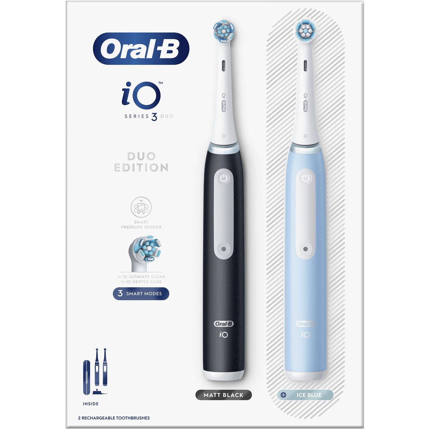 Електрична зубна щітка Oral-B iO Series 6 Duo iOM6d.2I6.1, 3753+додаткова ручка - фото 2