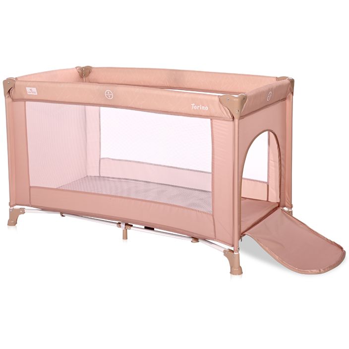 Манеж-кроватка Lorelli Torino 1 Layer Мisty rose, розовый (23883) - фото 3