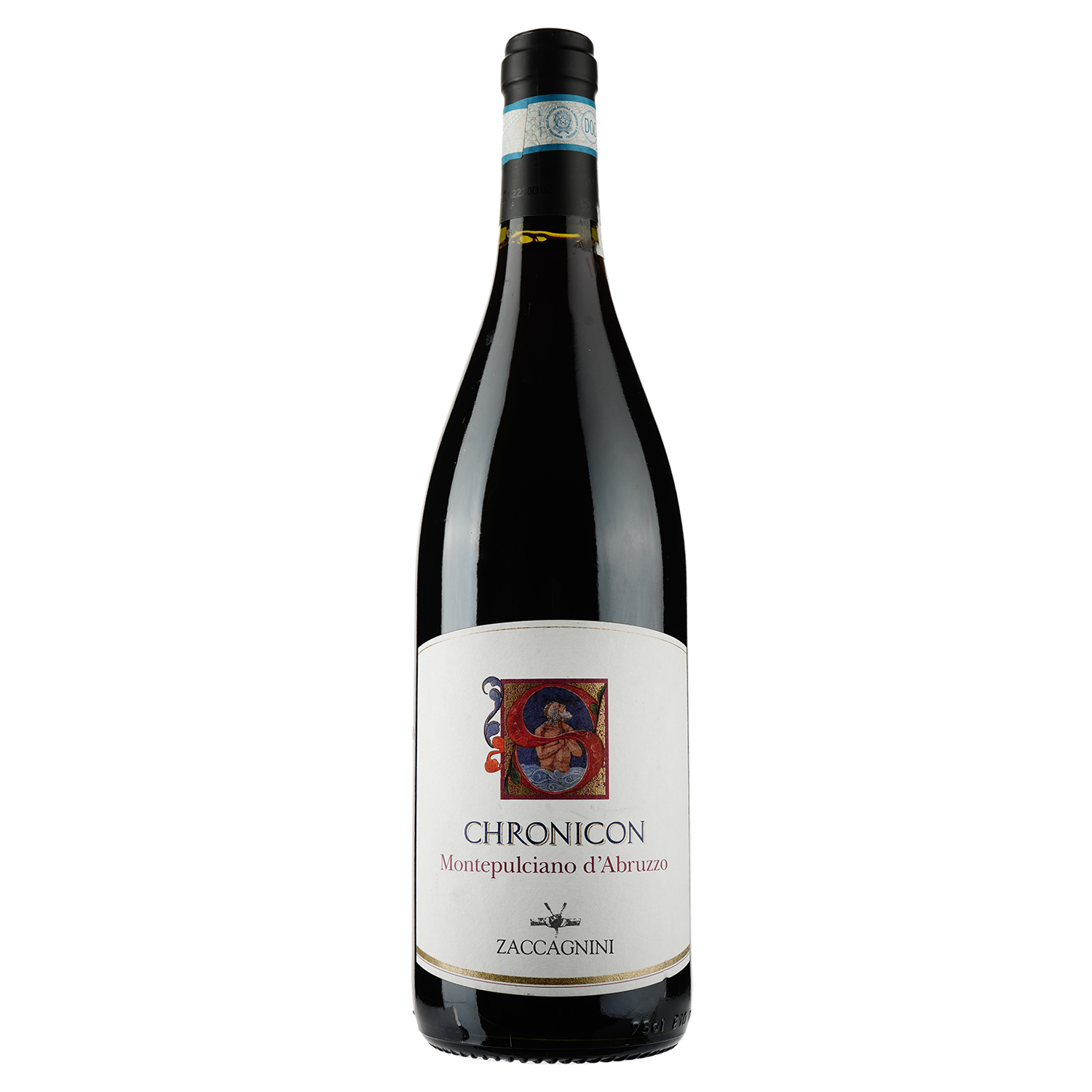 Вино Zaccagnini Chronicon Montepulciano d’Abruzzo DOC, красное, сухое, 13%, 0,75 л (ALR14903) - фото 1