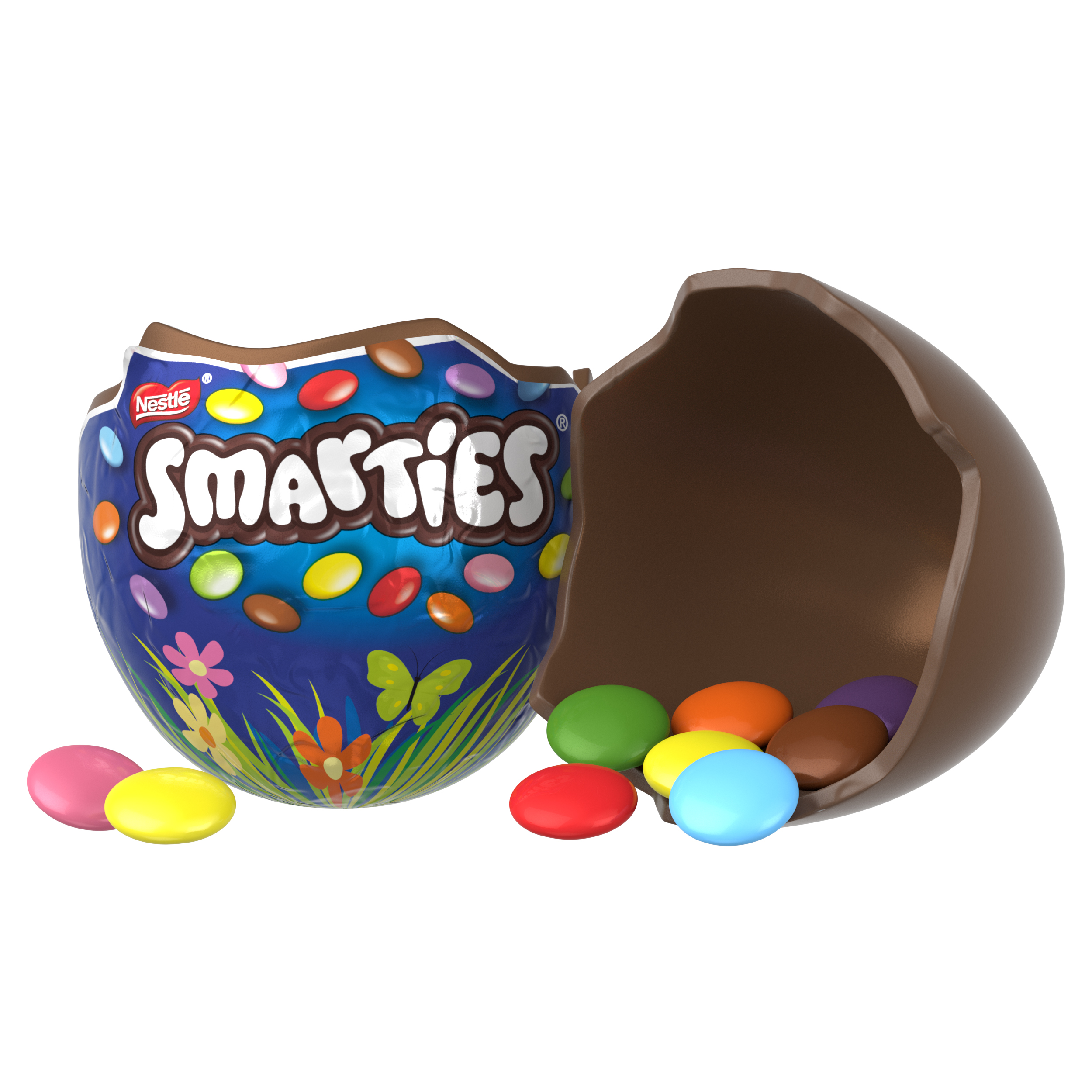 Шоколадна фігурка Smarties Великоднє яйце з шоколадного драже в глазурі в асортименті 50 г - фото 5