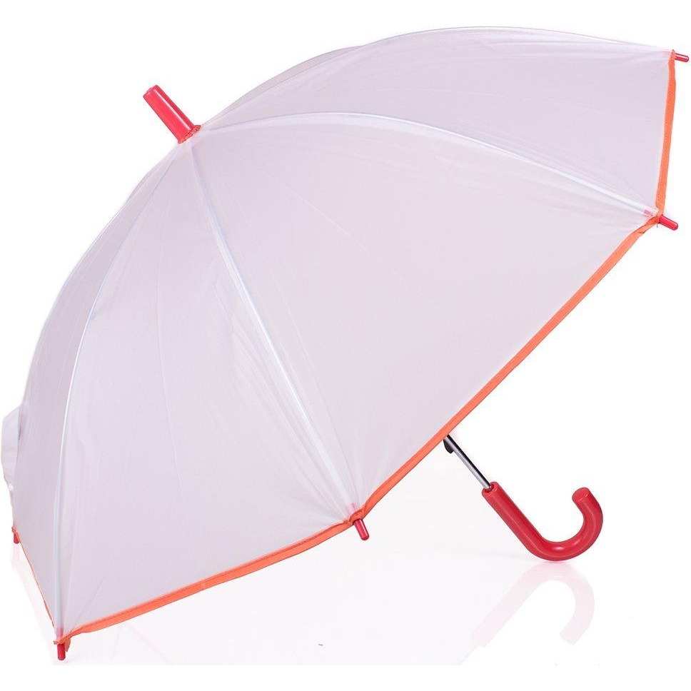 Детский зонт-трость механический Airton 82 см прозрачный - фото 1