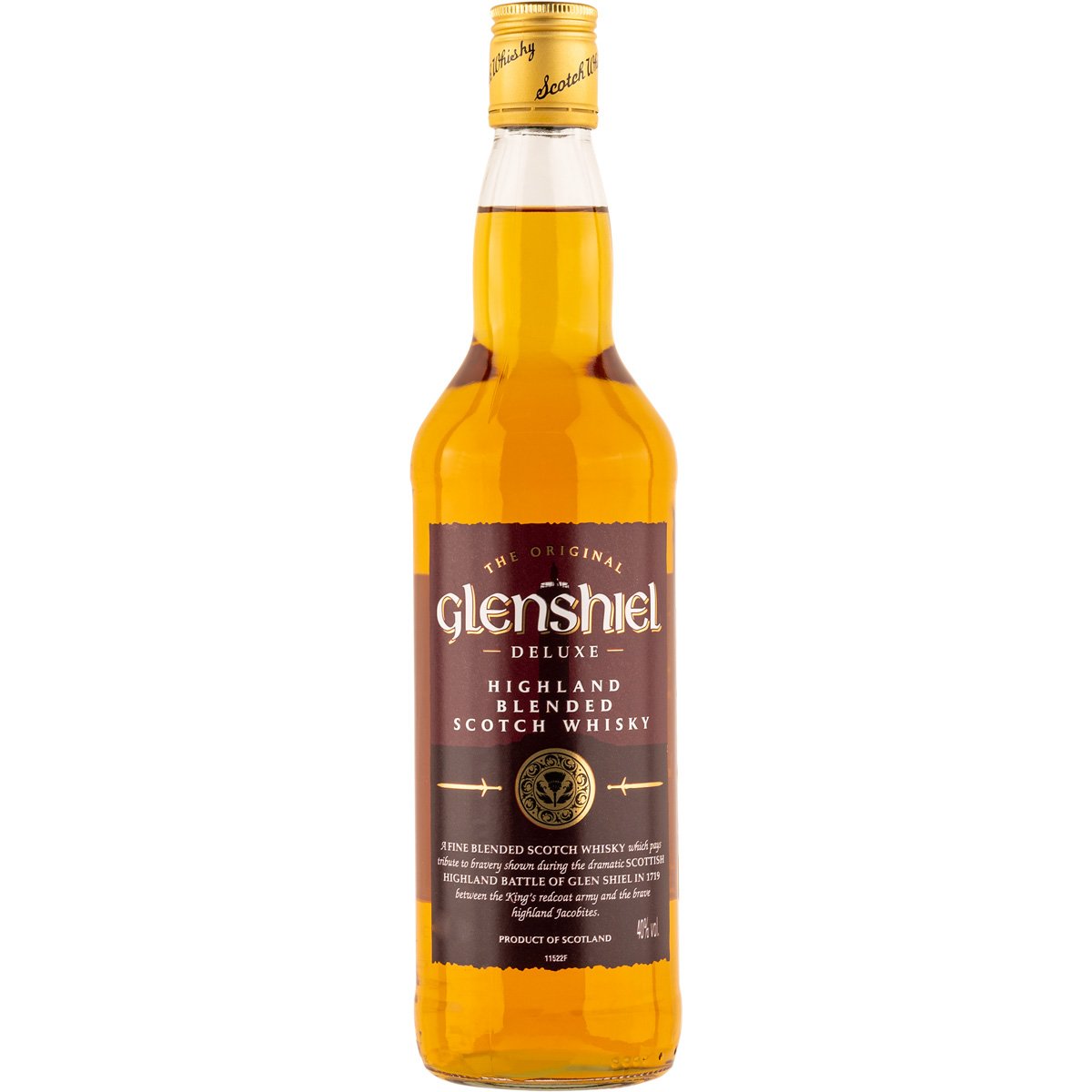 Віски Loch Lomond Glenshiel Deluxe Highland Blended Scotch Whisky 40% 0.7 л - фото 1