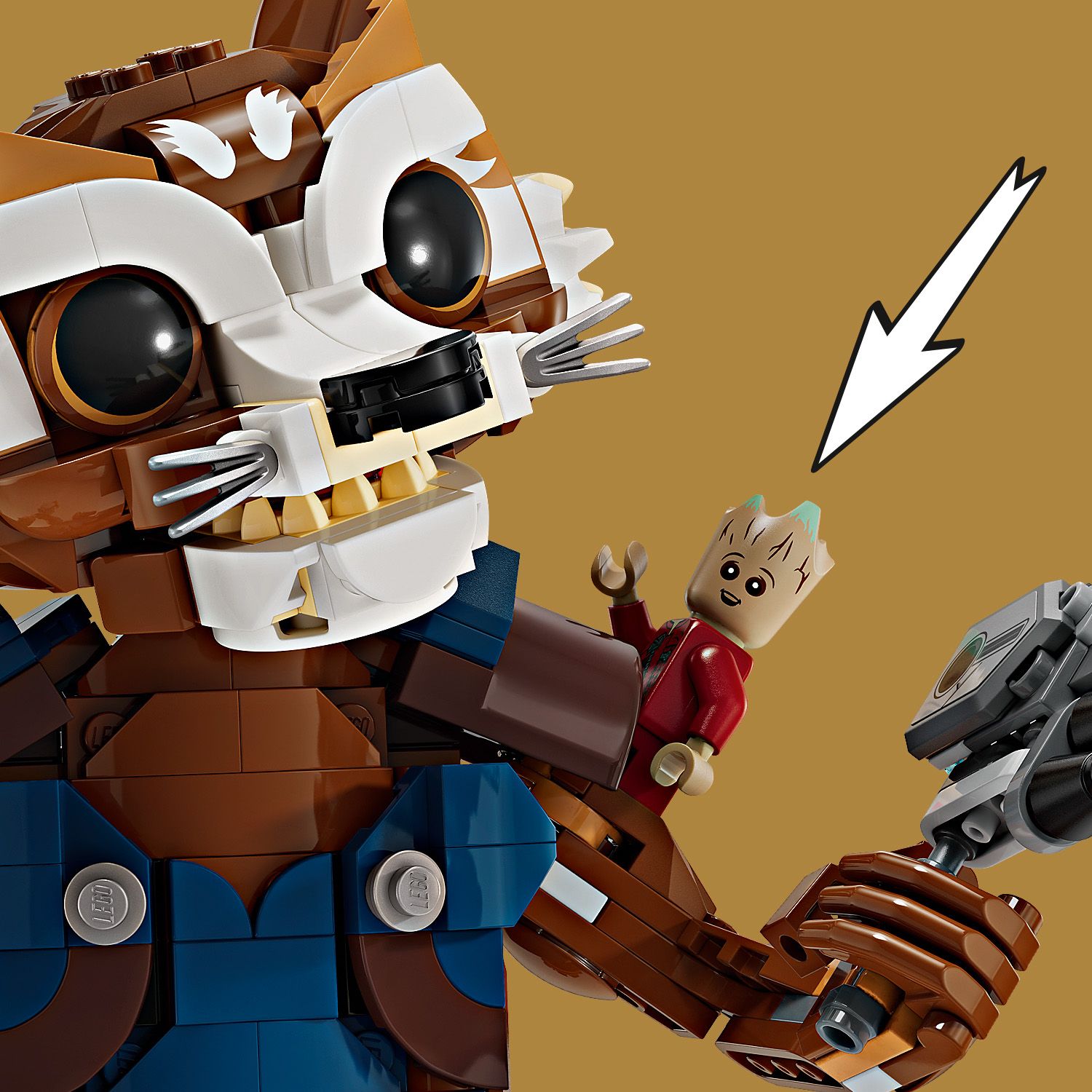 Конструктор LEGO Super Heroes Ракета и малыш 566 детали (76282) - фото 7