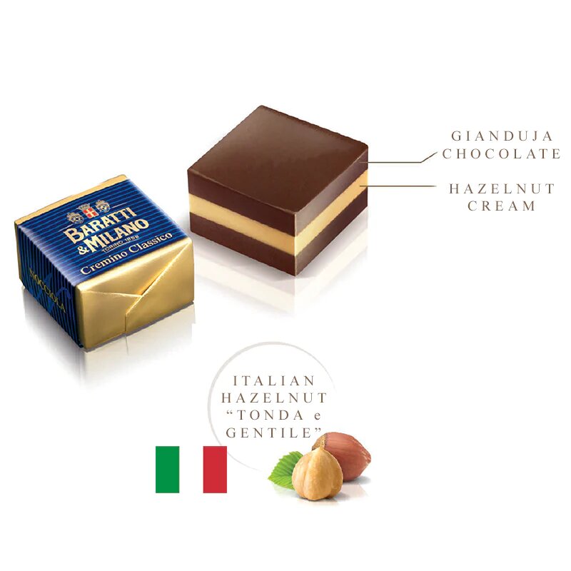 Конфеты шоколадные Baratti & Milano Cremini Assortiti 230 г - фото 4