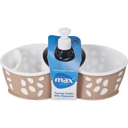 Дозатор кухонний Max Plast Sponge Holder With Dispenser 400 мл - фото 2