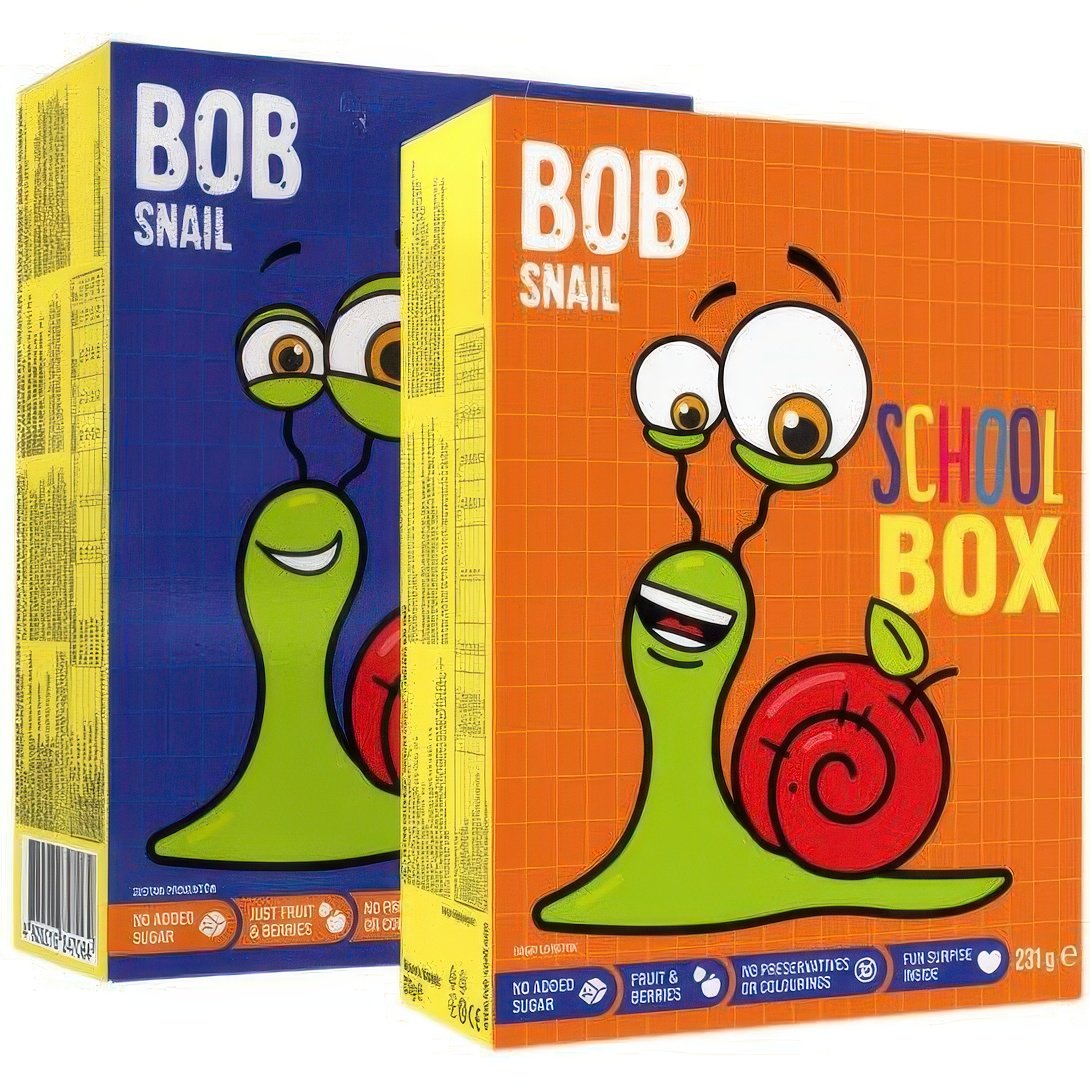 Набор сладостей Bob Snail School Box Школьный бокс с игрушкой 231 г - фото 1