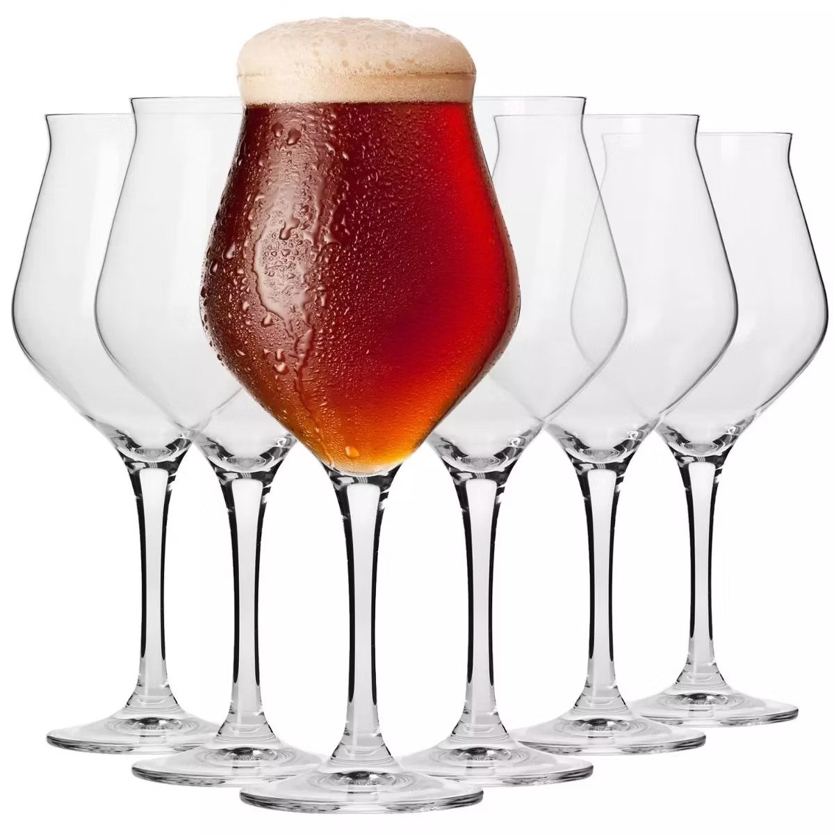 Набор бокалов для пива Krosno Avant-Garde, стекло, 420 мл, 6 шт. (791166) - фото 1