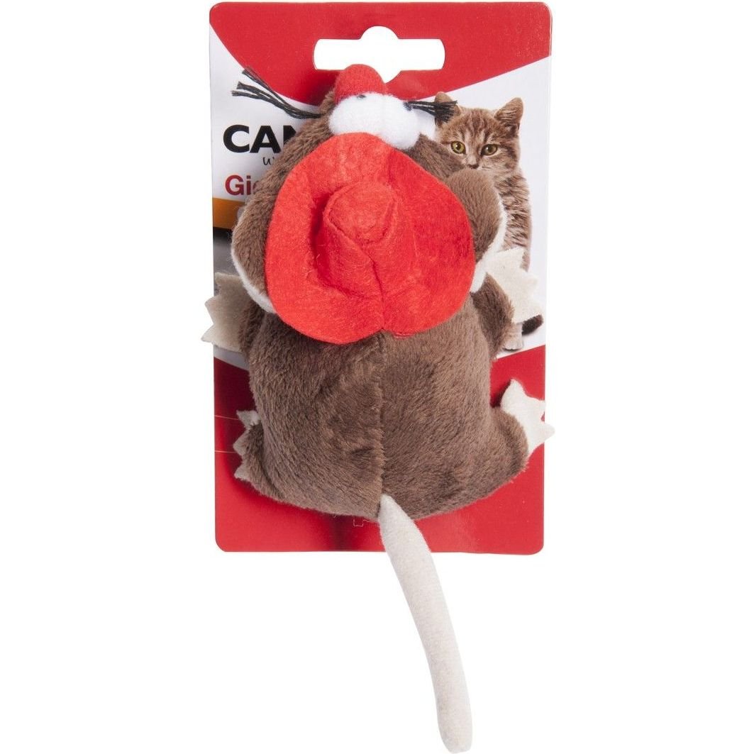 Іграшка для котів Camon, з дзвіночком, плюш, в асортименті - фото 3