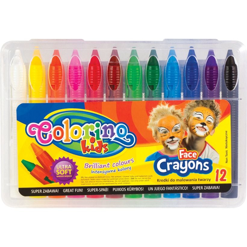Грим для обличчя Colorino в пластиковій упаковці 12 кольорів (32650PTR) - фото 1