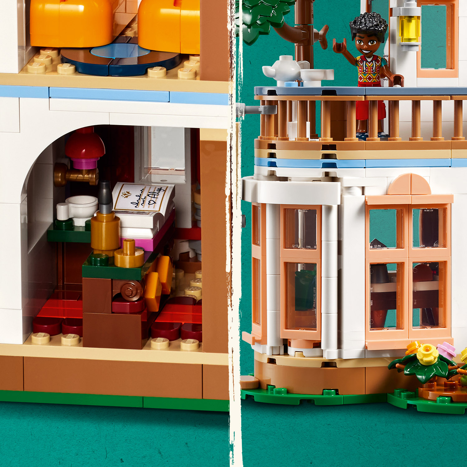 Конструктор LEGO Friends Гостиница в замке Ночлег и завтрак 1311 деталей (42638) - фото 13